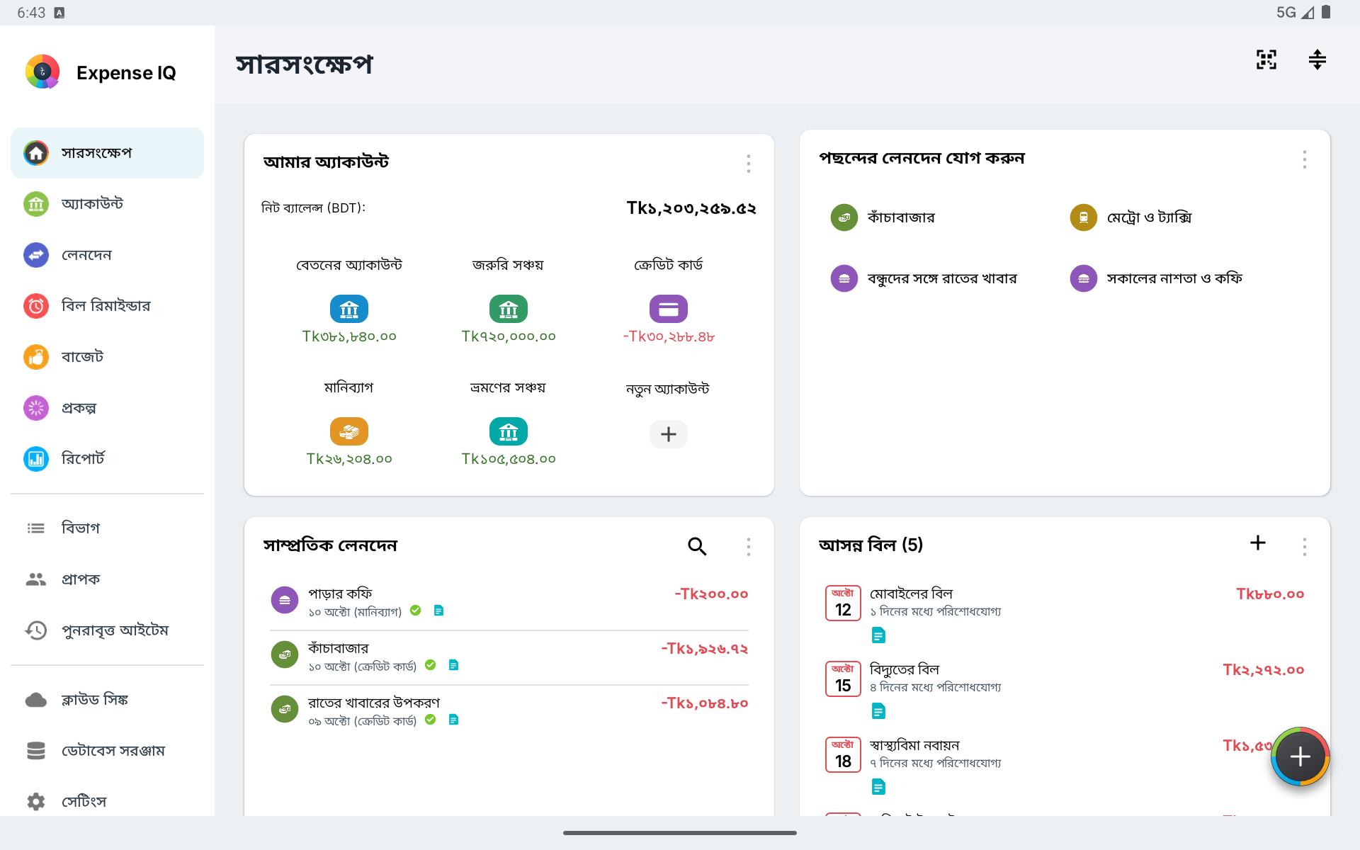 আড়াআড়ি Android ট্যাবলেটের সারসংক্ষেপ স্ক্রিন