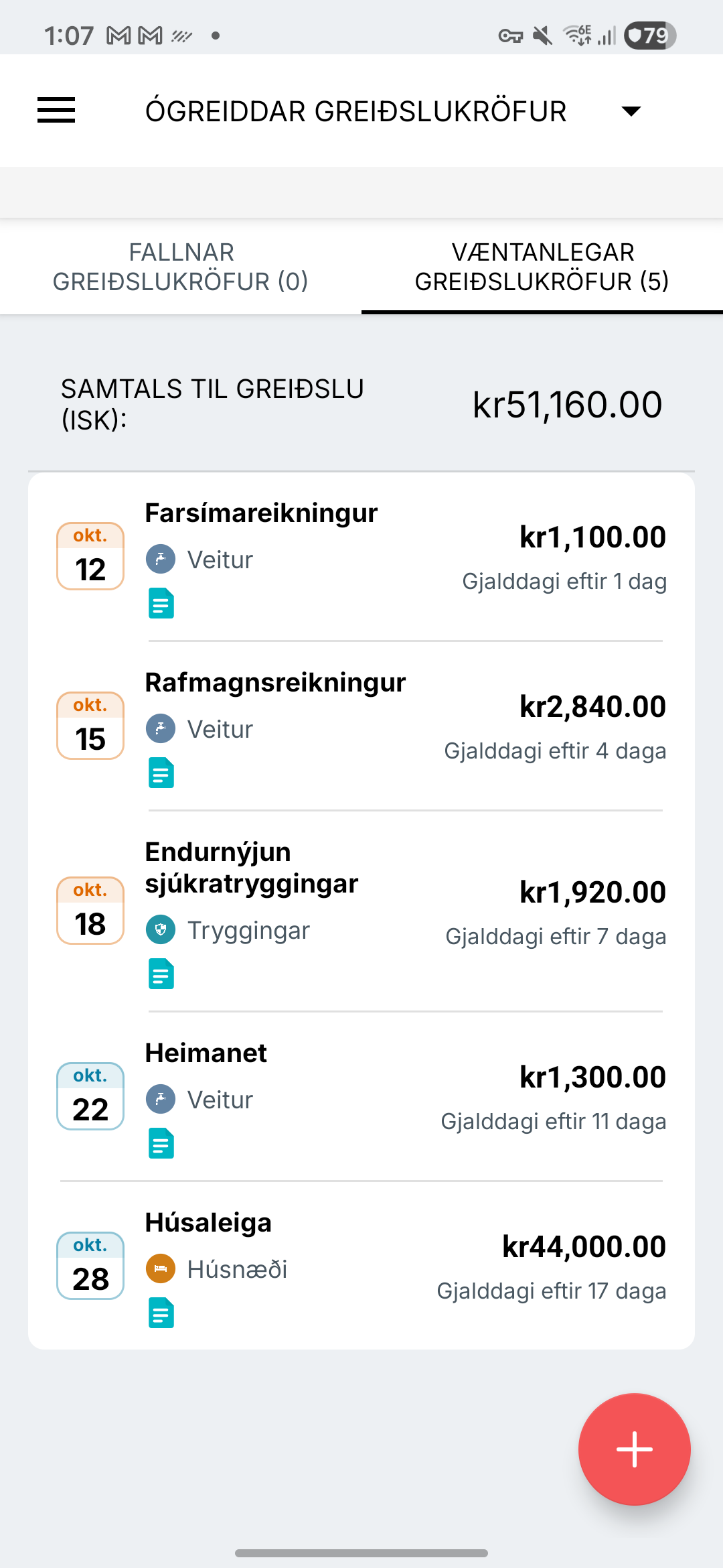 Reikningaáminningar Expense IQ