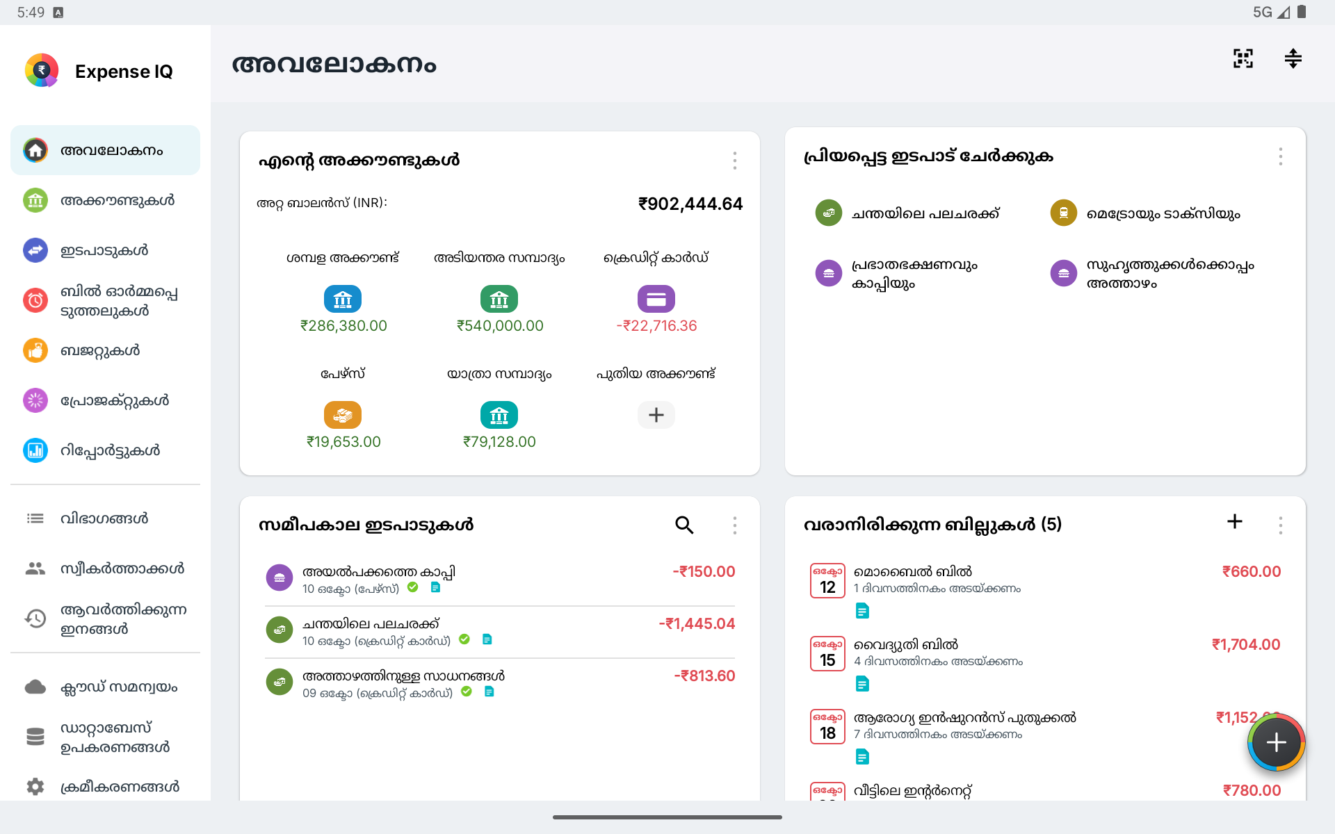 തിരശ്ചീന Android ടാബ്‌ലെറ്റ് അവലോകനം
