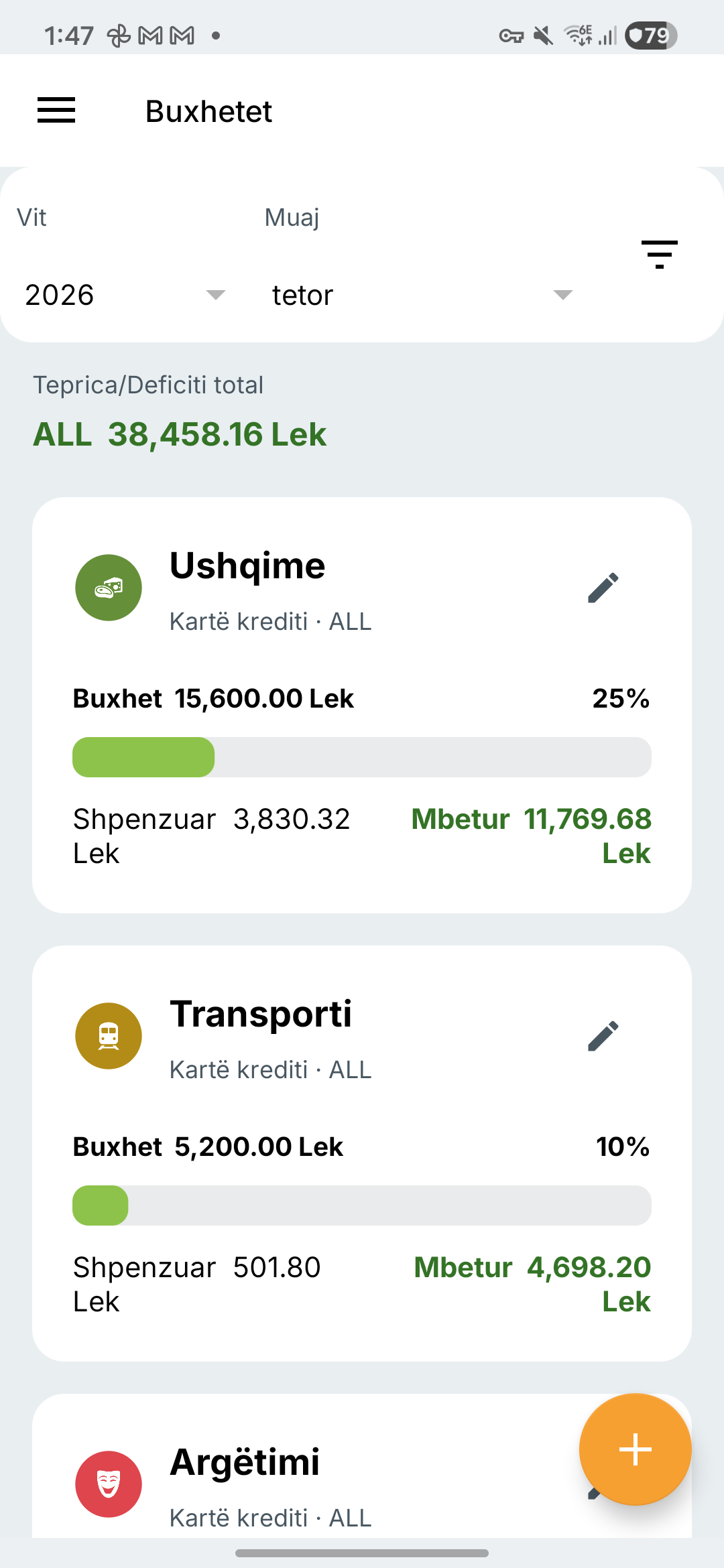 Pamja e buxheteve në Expense IQ